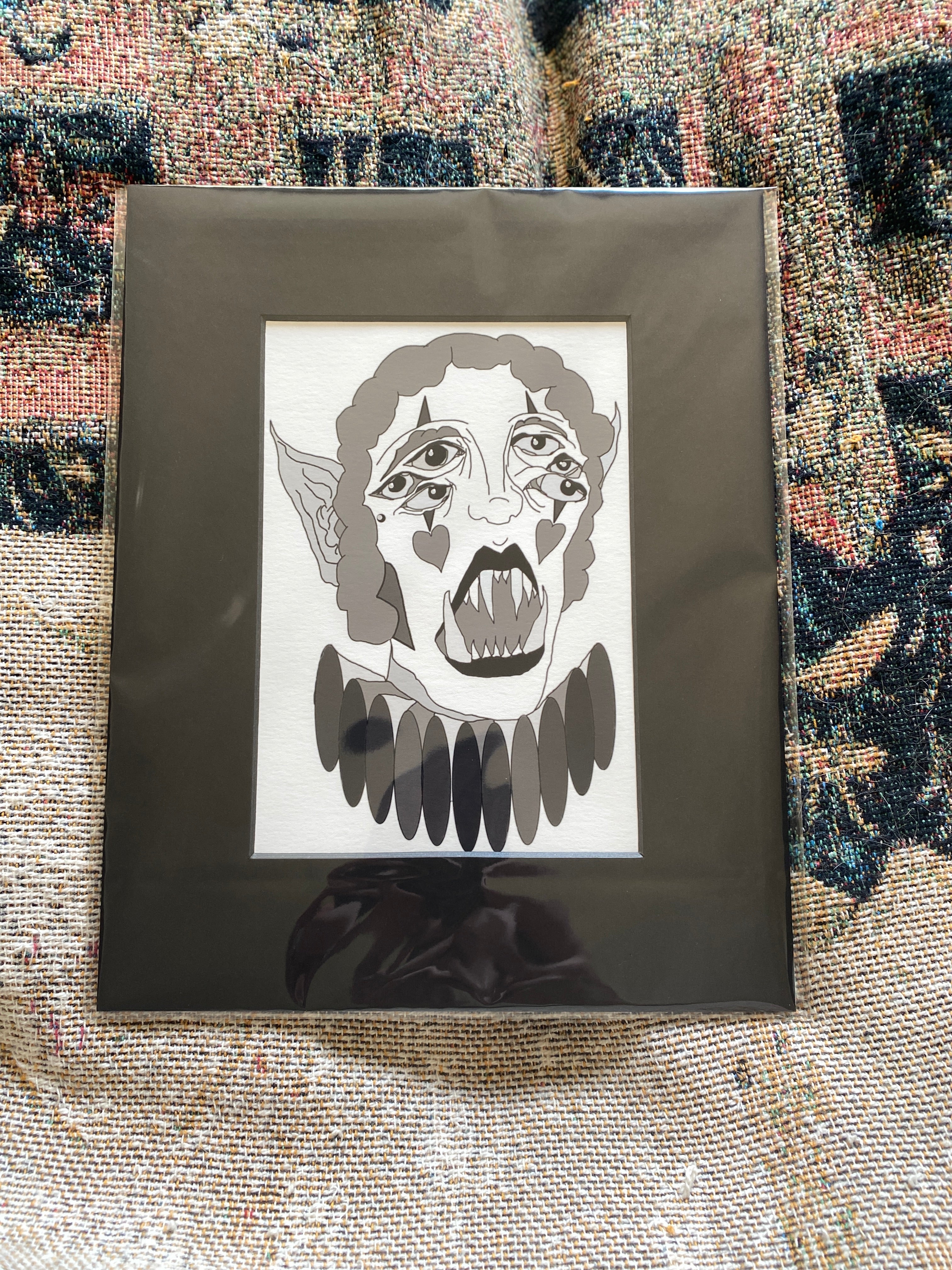 Fine Art Print - "Clowny Clown Clown"